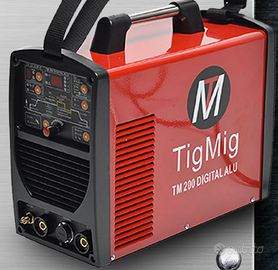 SALDATRICE INVERTER 200 AMP TM 200 DIGITAL ALU 10