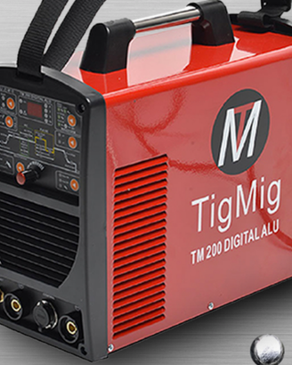 SALDATRICE INVERTER 200 AMP TM 200 DIGITAL ALU 10