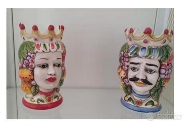 Teste di Moro ceramica siciliana