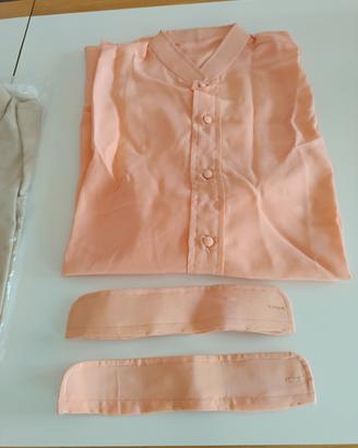 camicia in pura seta 