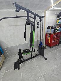 palestra con panca multifunzione 