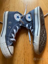 Converse All Star Blu Scuro n 32