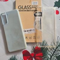 Pellicola + 2 cover per Samsung Galaxy S21+