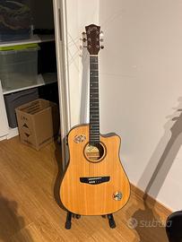 Chitarra acustica elettrificata