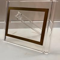 Cornice in plexiglass aceilico vintage anni ‘80