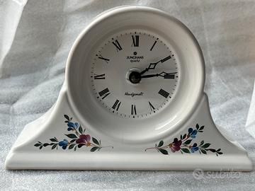 Orologio Junghans Ceramica dipinto a mano 1989