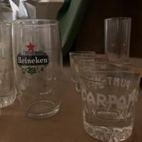 Bicchieri vintage marchiati, anni 60