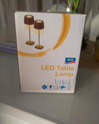 coppia lampade tablet touch 