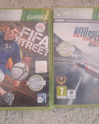 Giochi Xbox 360 -FIFA Street+Need for Speed Rivals