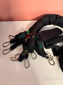 Elastici per allenamento con ganci
