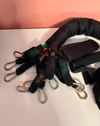 Elastici per allenamento con ganci