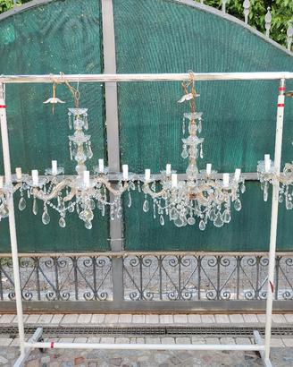 lampadari Maria Teresa restaurati 