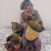 Cestaio in terracotta Caltagirone