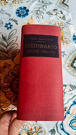 Coppia dizionari Inglese/Italiano sel 1951