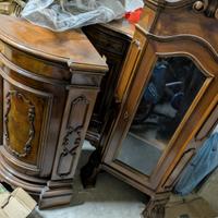 Angoliera primi 900 laccata a mano