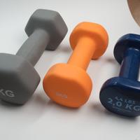 Set manubri palestra – 2kg, 3kg e 4kg