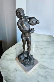 Statua in bronzo/antimonio