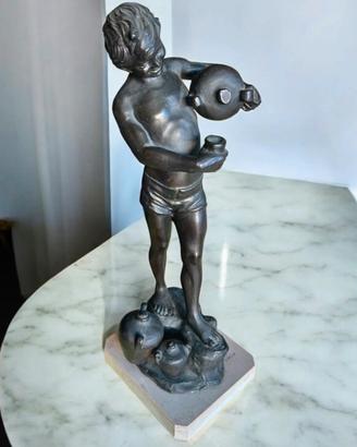 Statua in bronzo/antimonio