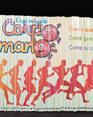 ESPLORANDO IL CORPO UMANO COLLANA COMPLETA