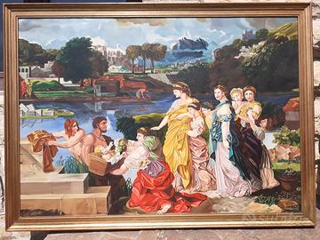 Vecchio grande quadro copia da Bourdon