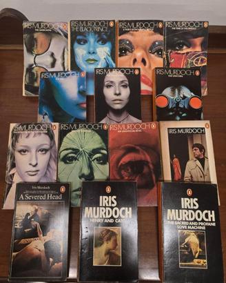 Lotto 14 libri Iris Murdoch Penguin vintage ENG
