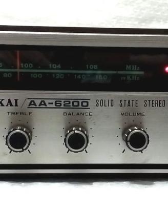 AKAI AA-6200 sintoAmpli a 40W Ch Made in Japan