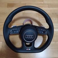 Volante piatto Completo Audi Sline 