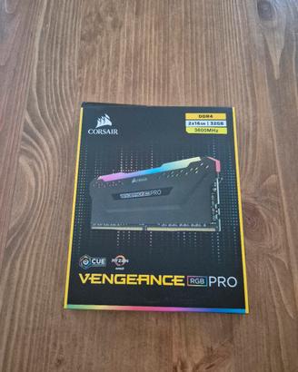 Ram DDR4 Corsair 32GB (2x16) 3600mhz