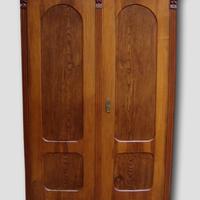 ANTICO ARMADIO D'EPOCA LEGNO MASSELLO RESTAURATO