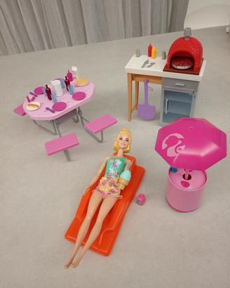 Set Pic nic Barbie +barbie