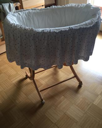 Culla cesta vimini
