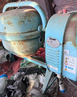 Betoniera elettrica Omaer