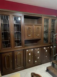 Parete Attrezzata Soggiorno in Stile Classico