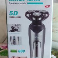 Rasoio elettrico Aerbes 5D. Più Nivea after shave.