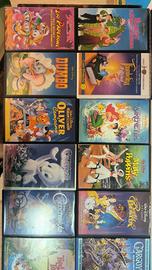 lotto di 53 pz VHS Walt Disney originali 