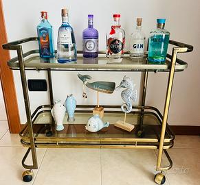 Carrello porta vivande vintage anni 60