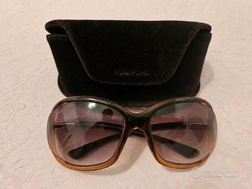 Occhiali da sole Tom Ford tartaruga lenti sfumate