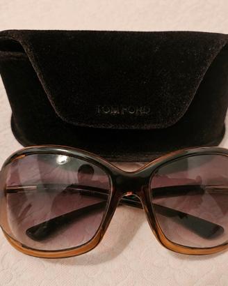Occhiali da sole Tom Ford tartaruga lenti sfumate