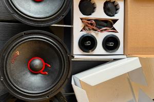 Kit audio 2 vie diabolico woofer 16 car audio