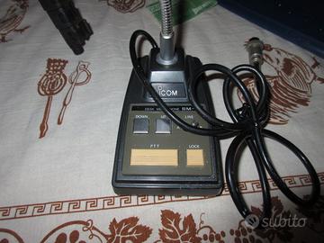 ICOM sm 8 microfono una via