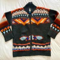 The West End Story giubbotto vintage handknitted