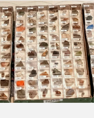 Mega collezione 300 minerali + 9 omaggio