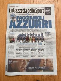 La Gazzetta dello Sport 12 Giugno 2014 FACCIAMOLI 