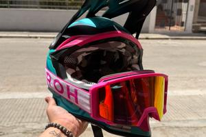 Casco da cross taglia Xl