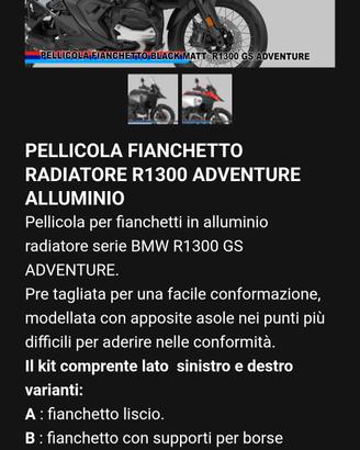 R 1300 GS Adventure adesivi fianchetti 