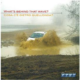 FIAT PANDA 4X4 BROCHURE ORIGINALE del 2004