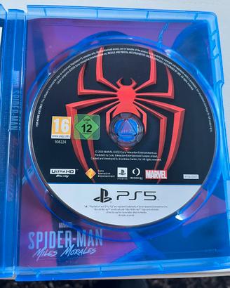 SPIDER-MEN  MILES MORALES  PER PS5
