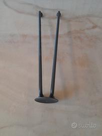 Appendi asciugamano doppio in ferro battuto