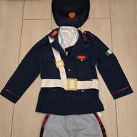 Vestito di Carnevale da poliziotta Tg 6 anni