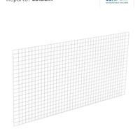 Rete zincata per massetti 1x2